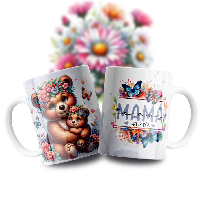 Mug Feliz Dia De La Madre 11 Oz Ref. 84 x 1 Unidad