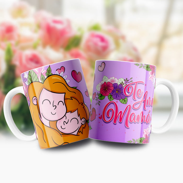 Mug Feliz Dia De La Madre 11 Oz Ref. 81 x 1 Unidad