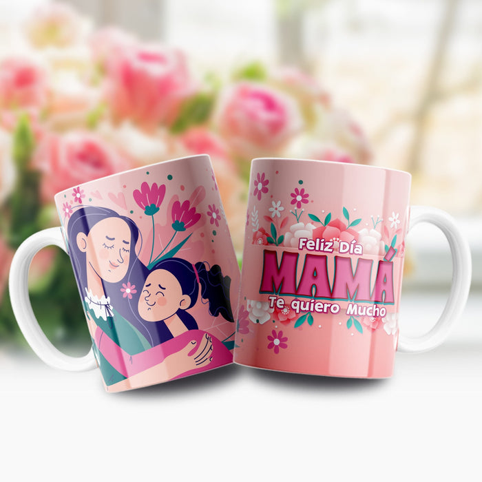Mug Feliz Dia De La Madre 11 Oz Ref. 78 x 1 Unidad