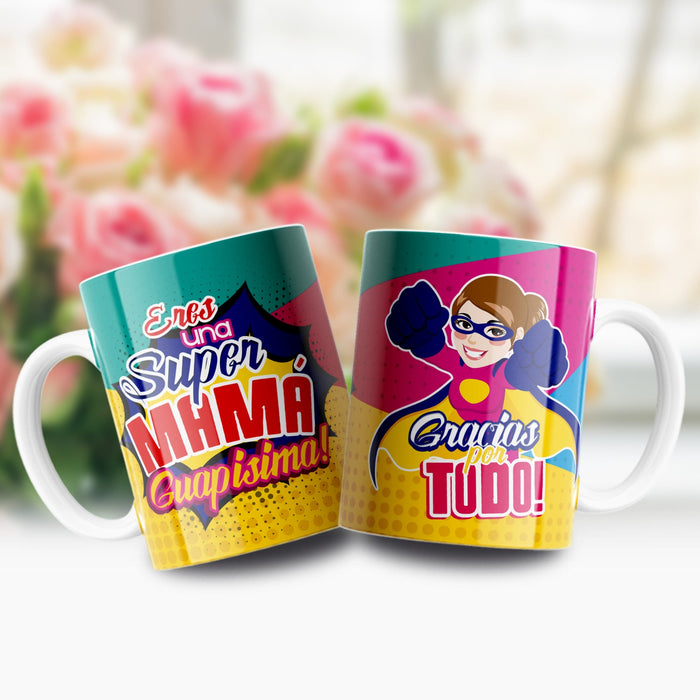 Mug Feliz Dia De La Madre 11 Oz Ref. 86 x 1 Unidad