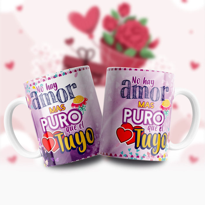 Mug Feliz Dia De La Madre 11 Oz Ref. 93 x 1 Unidad