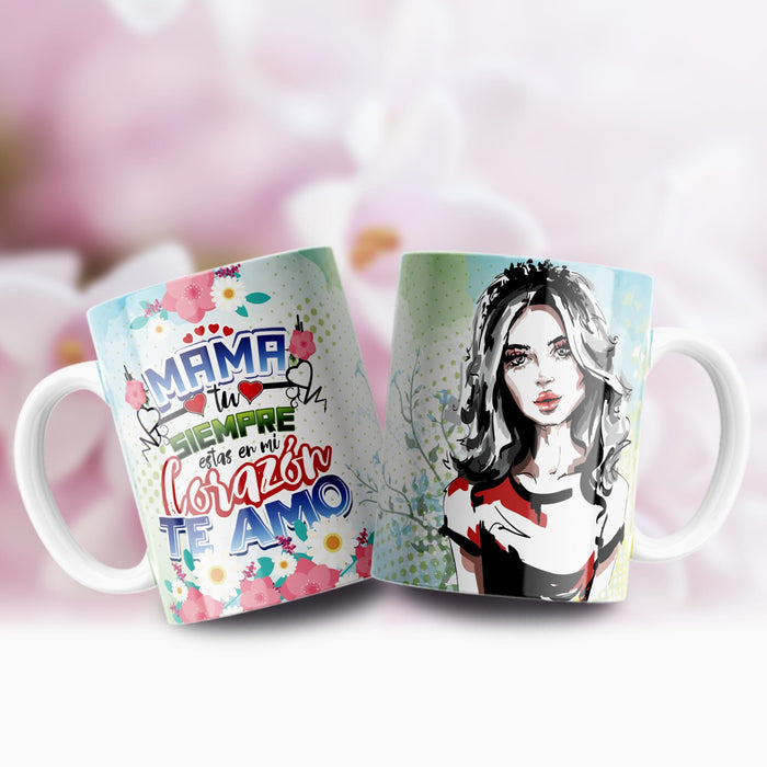 Mug Feliz Dia De La Madre 11 Oz Ref. 125 x 1 Unidad