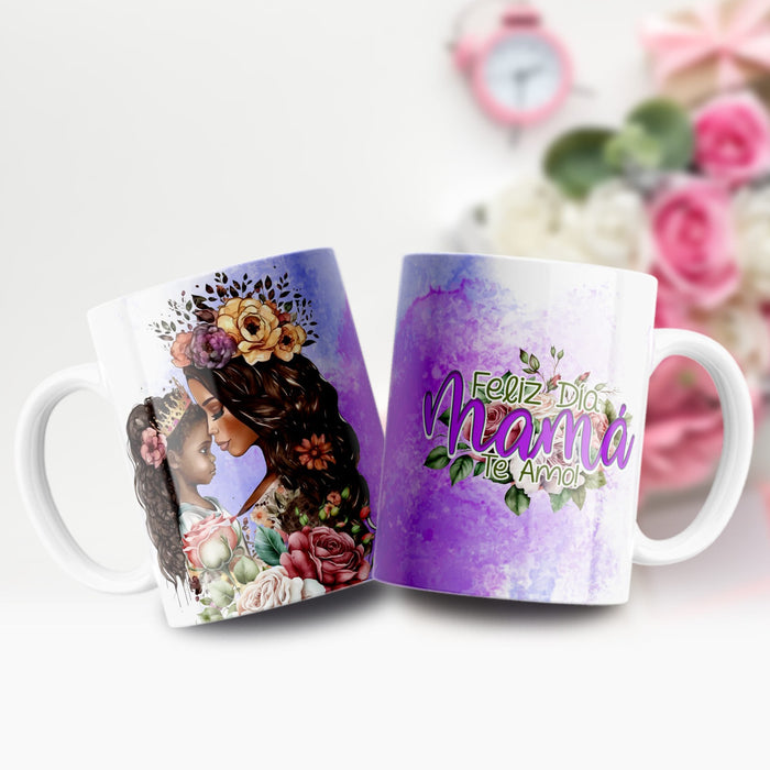Mug Feliz Dia De La Madre 11 Oz Ref. 121 x 1 Unidad