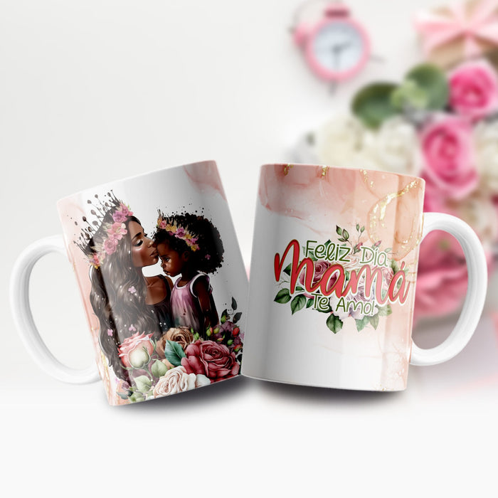 Mug Feliz Dia De La Madre 11 Oz Ref. 122 x 1 Unidad