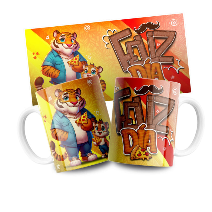 Mug Feliz Dia Padres 11 Oz Ref. 74 x 1 Unidad