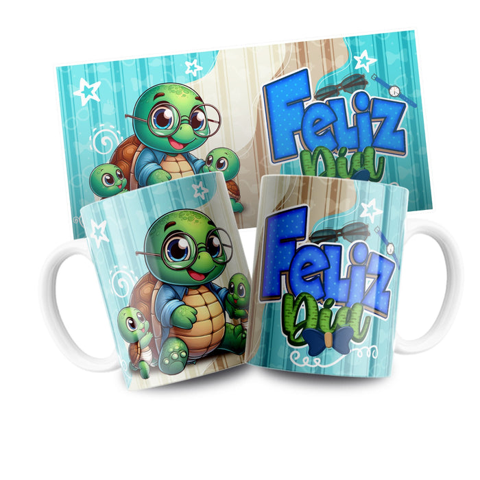 Mug Feliz Dia Padres 11 Oz Ref. 77 x 1 Unidad