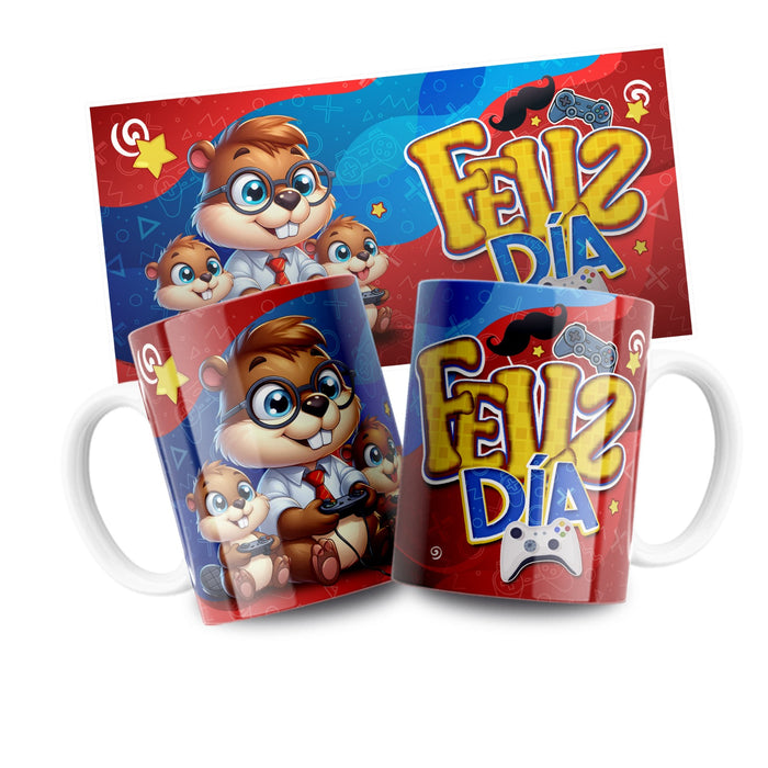 Mug Feliz Dia Padres 11 Oz Ref. 79 x 1 Unidad