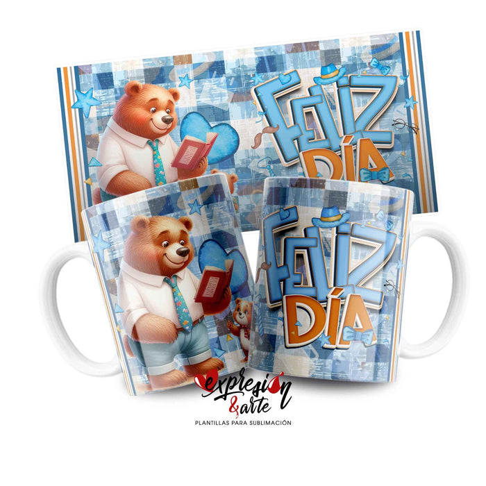 Mug Feliz Dia Padres 11 Oz Ref. 81 x 1 Unidad