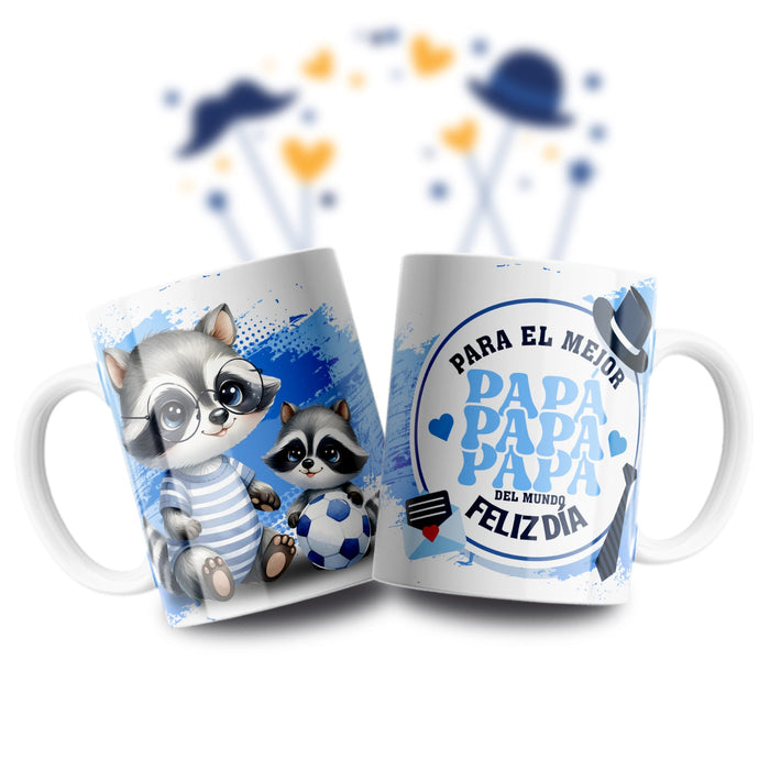 Mug Feliz Dia Padres 11 Oz Ref. 84 x 1 Unidad