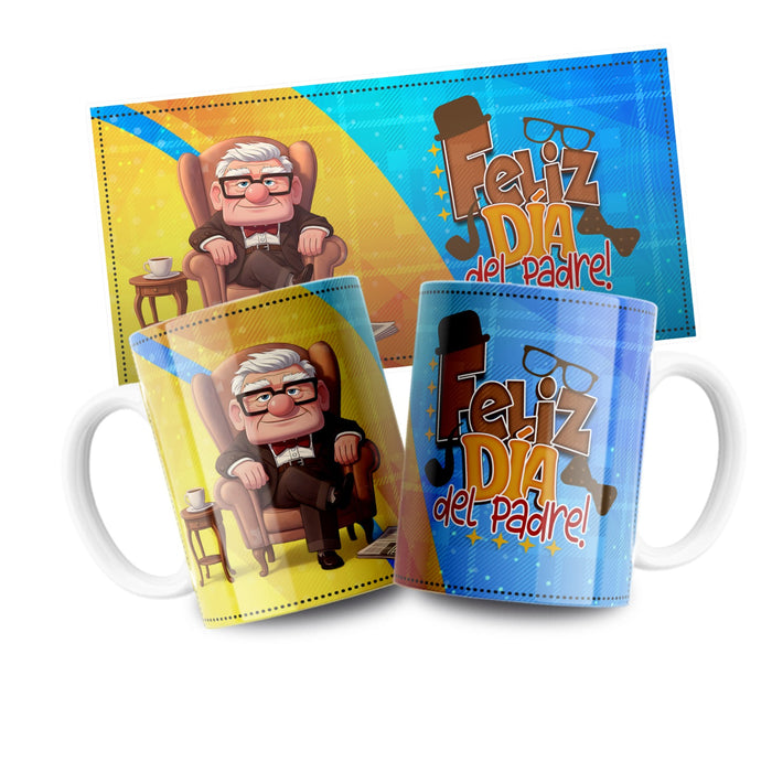 Mug Feliz Dia Padres 11 Oz Ref. 71 x 1 Unidad
