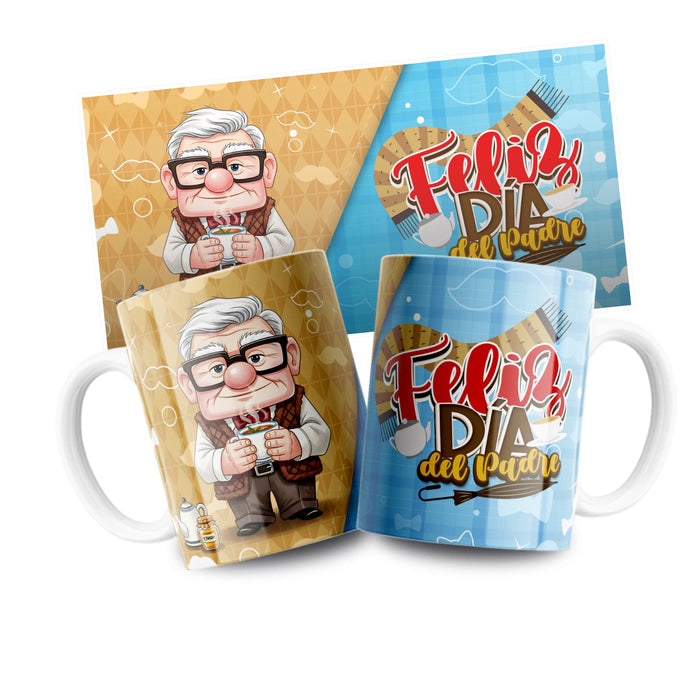 Mug Feliz Dia Padres 11 Oz Ref. 68 x 1 Unidad