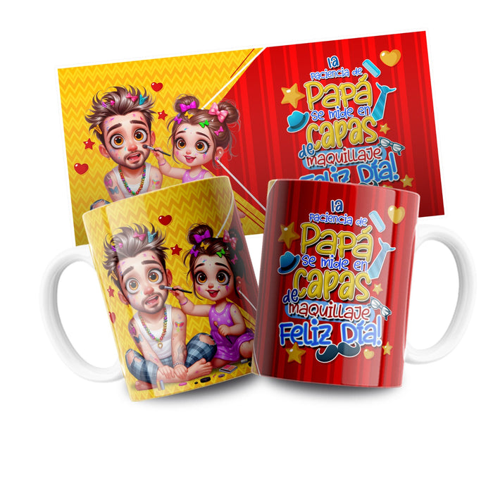 Mug Feliz Dia Padres 11 Oz Ref. 62 x 1 Unidad
