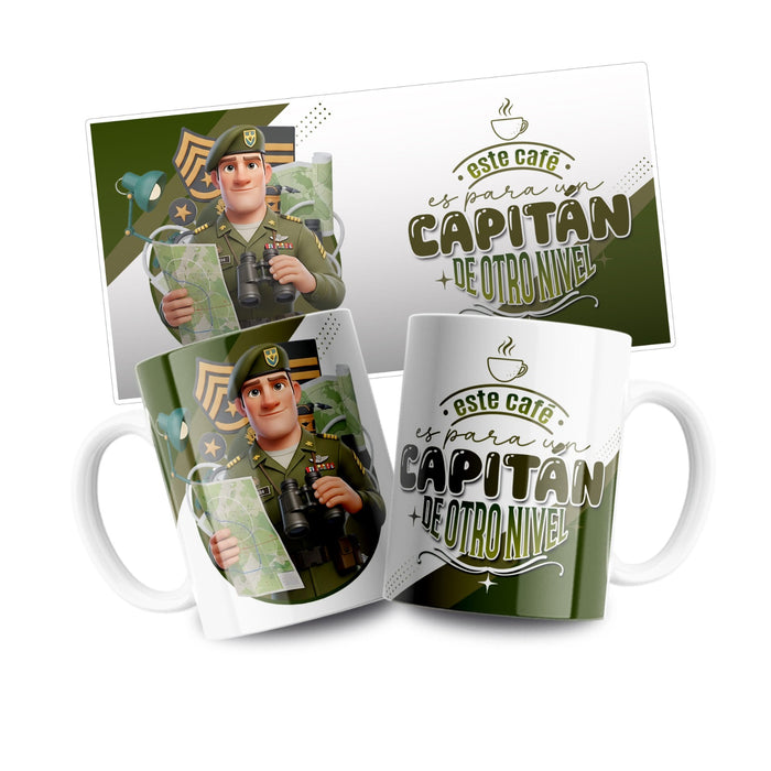 Mug Profesion 11 Oz Capitan x 1 Unidad