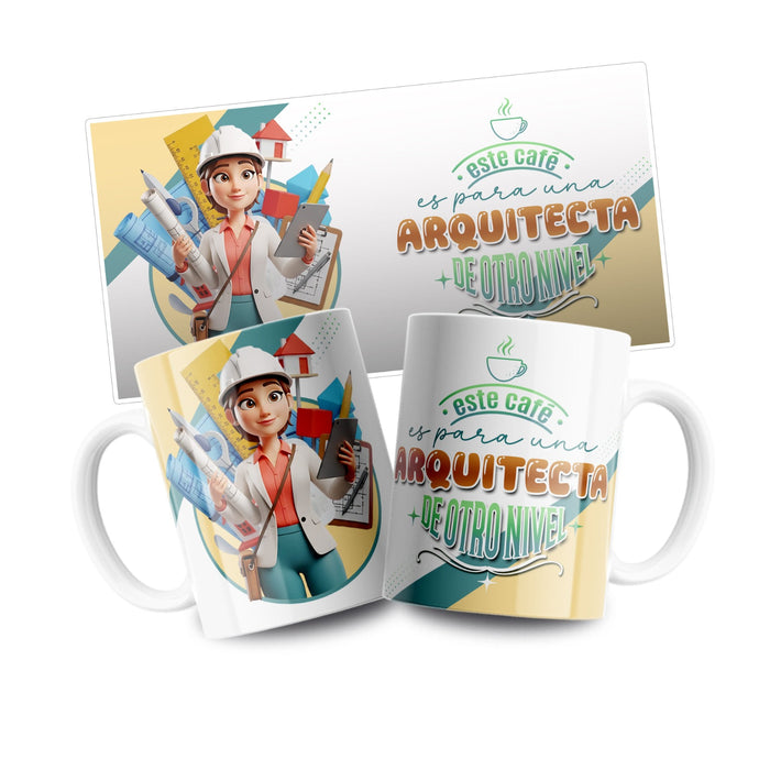 Mug Profesion 11 Oz Arquitecta x 1 Unidad