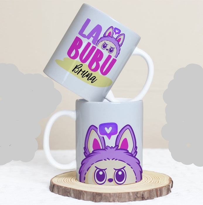 Mug Labubu 11 Oz Ref. 5 Morado x 1 Unidad