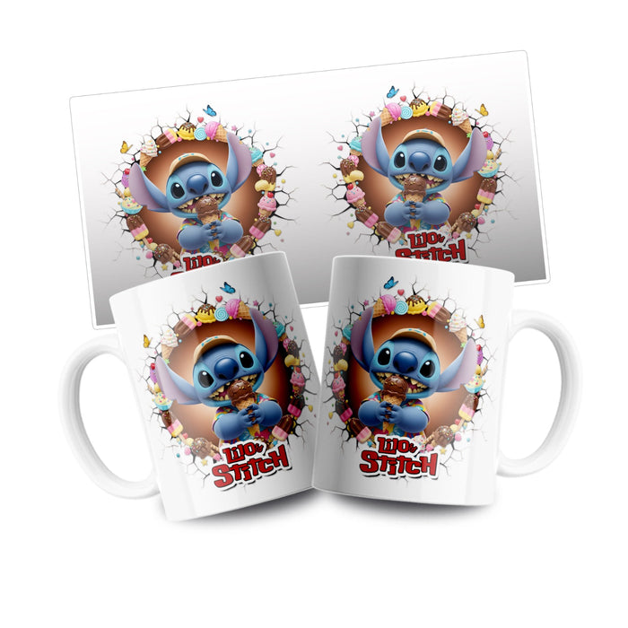 Mug 11 Oz Ref. 1 Stitch x 1 Unidad