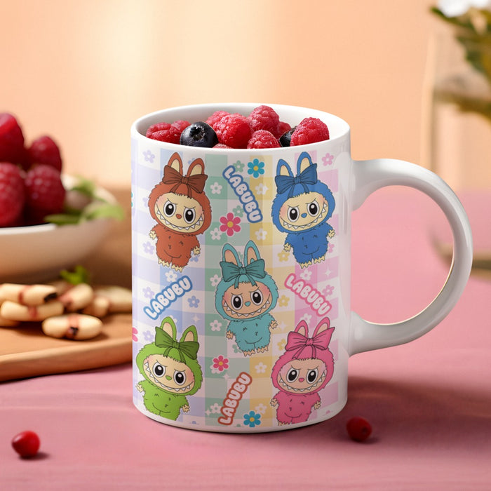 Mug 11 Oz Ref. 6 Labubu x 1 Unidad