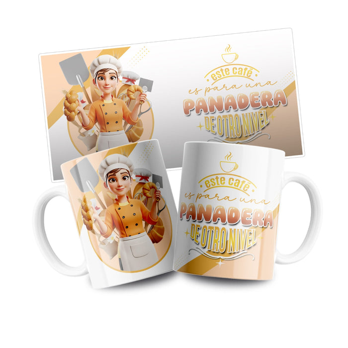 Mug Profesión 11 Oz Panadera x 1 Unidad