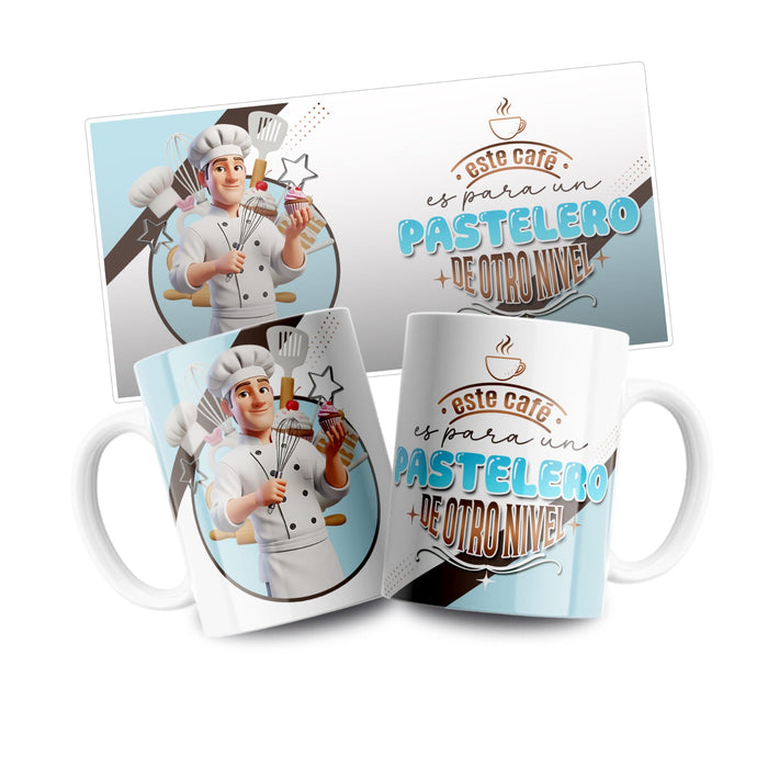 Mug Profesión 11 Oz Pastelero x 1 Unidad