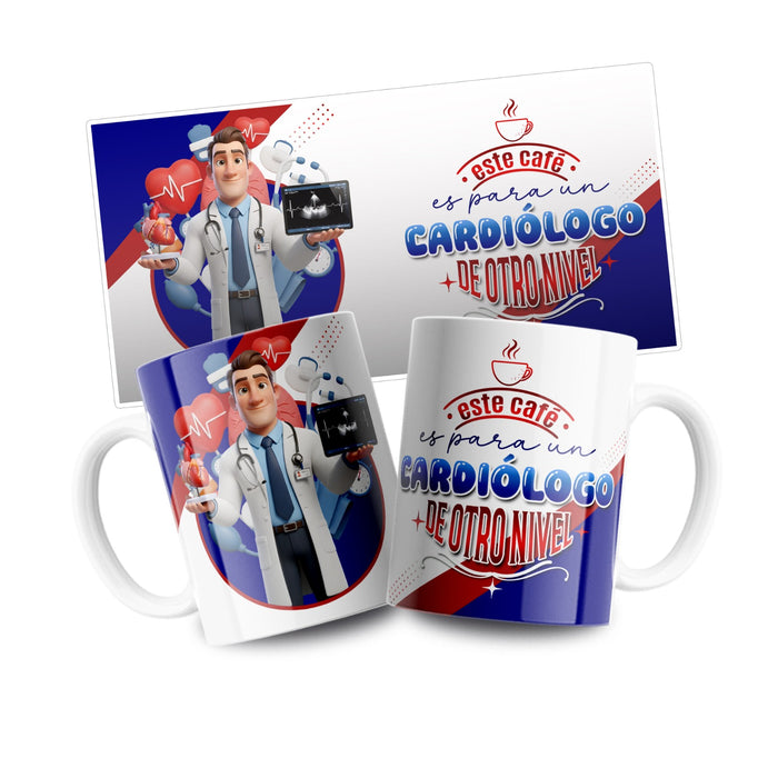 Mug Profesión 11 Oz Cardiologo x 1 Unidad