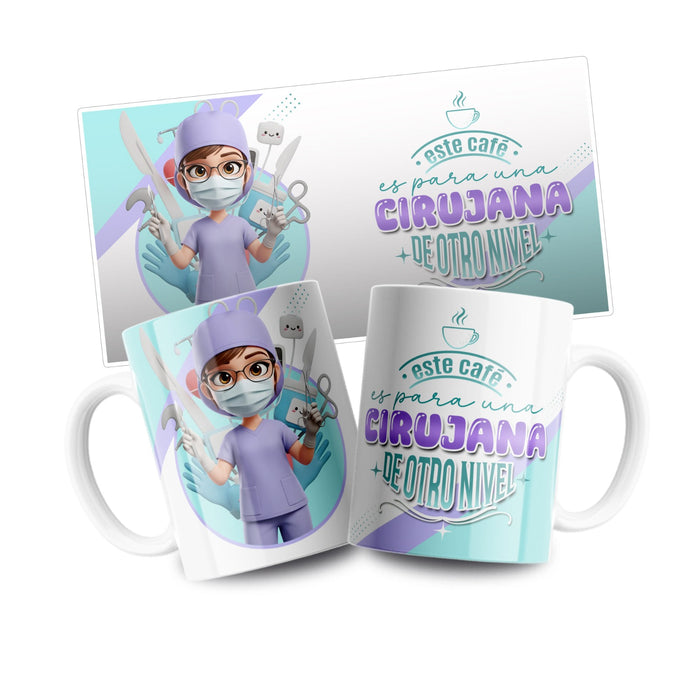 Mug Profesión 11 Oz Cirujana x 1 Unidad