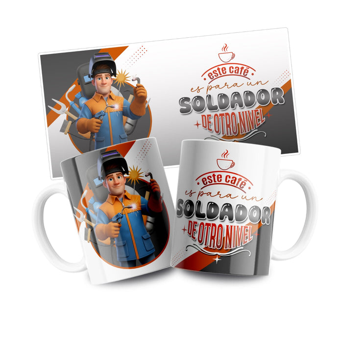 Mug Profesión 11 Oz Soldador x 1 Unidad