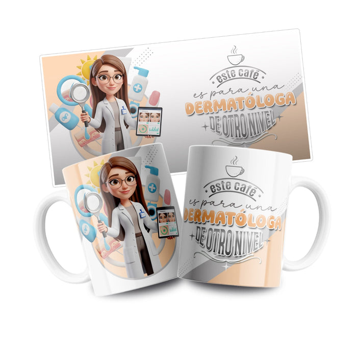 Mug Profesión 11 Oz Dermatologa x 1 Unidad