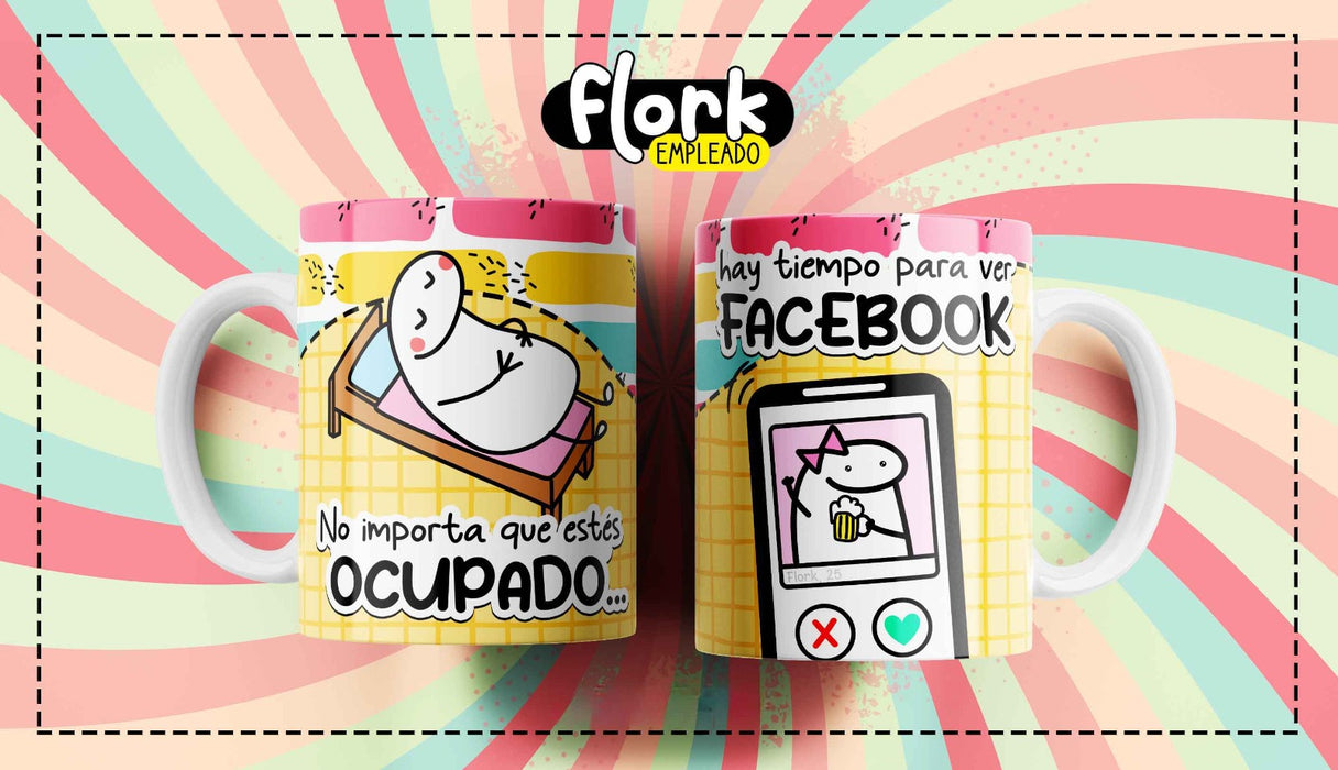 Mug Flork Frases Empleado 11 oz Ref 5 x 1 Unidad