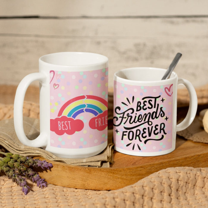Mug Amor y Amistad 11 oz Ref 15 Best Friend Forever x 1 Unidad