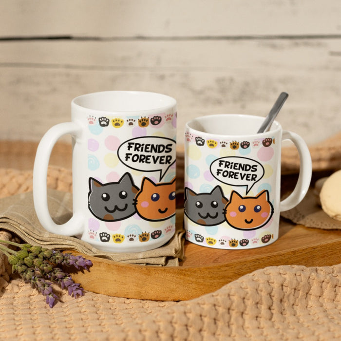Mug Amor y Amistad 11 oz Ref 13 Friends Forever x 1 Unidad