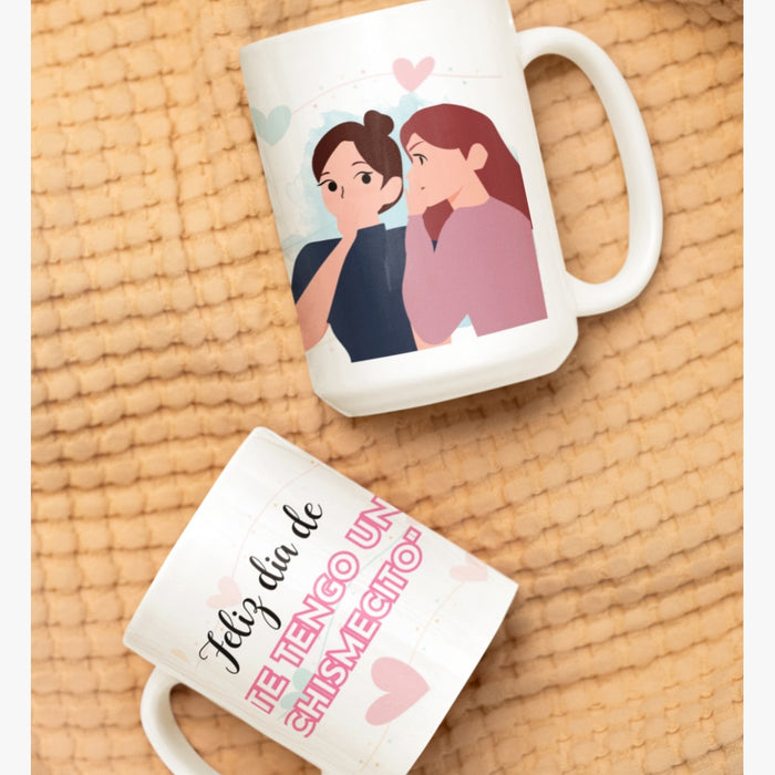 Mug Amor y Amistad 11 oz Ref 18 Chisme x 1 Unidad