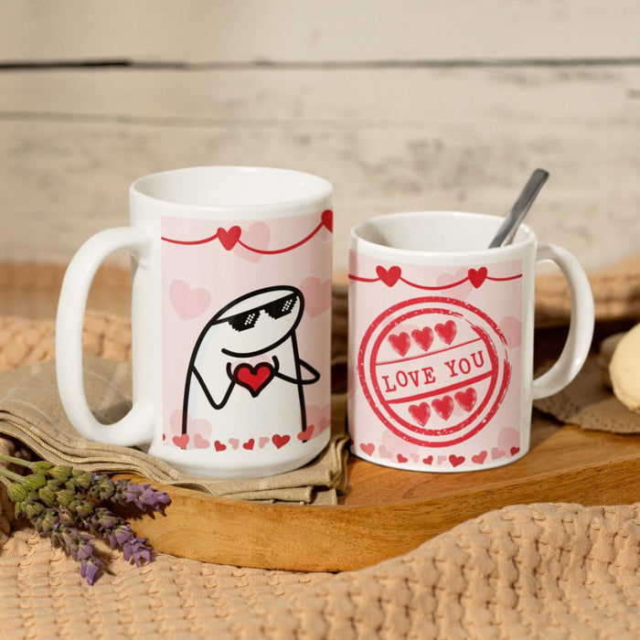 Mug Flork Love 11 Oz Ref. 13 x 1 Unidad