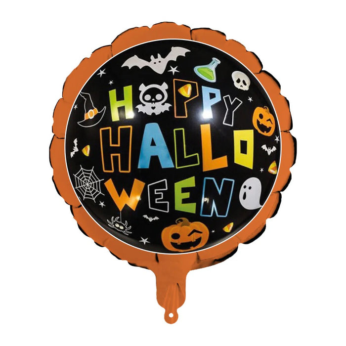 Globo Metalizado Happy Halloween 18” X  1 Unidad Sempertex