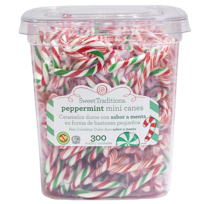 Bastones de Caramelo Navideño X 300 Unidades (Importados)
