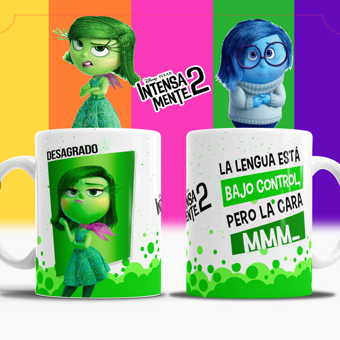Mug Intensamente 2 11 Oz Surtidos Caja x 36 Unidades