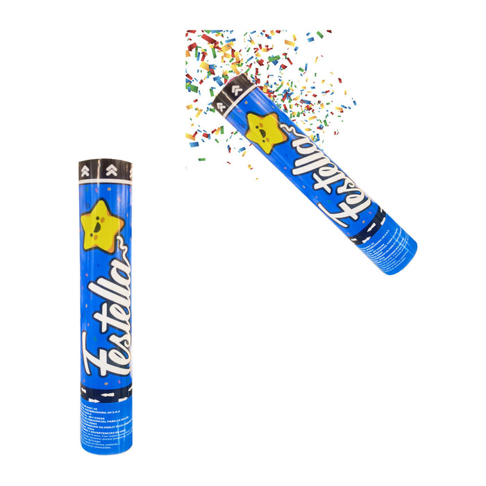 Lanza Confetti 30 Cm Festella x 1 Unidad