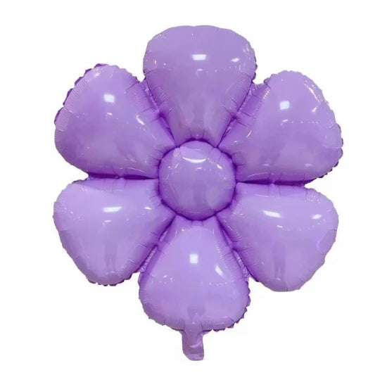 Globo De Flor Margarita Morada 20"  X 1 Unidad