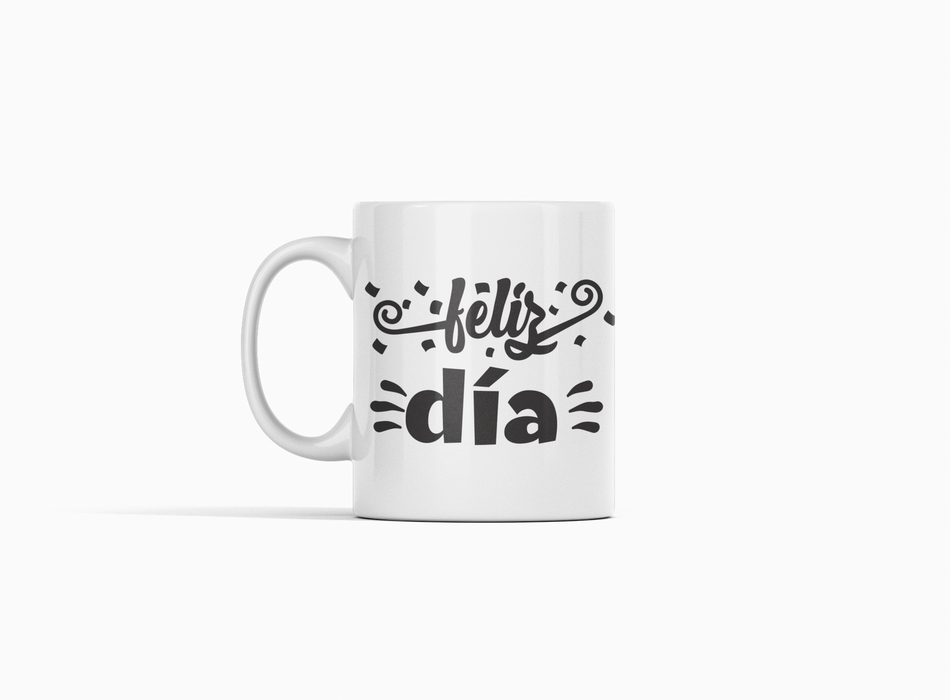 Mug Feliz Día 11 Oz Ref. 7 x 1 Unidad