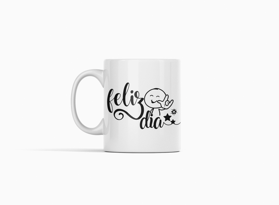 Mug Feliz Día 11 Oz Ref. 11 x 1 Unidad