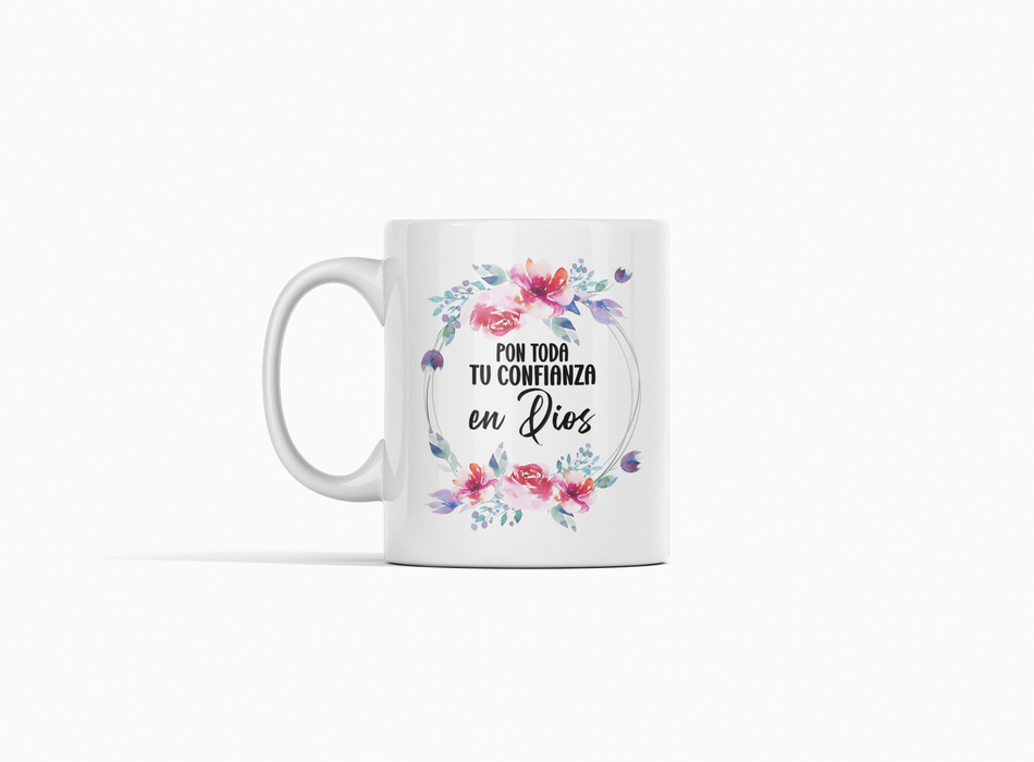 Mug Frase Religiosa 11 Oz Ref. 16 x 1 Unidad