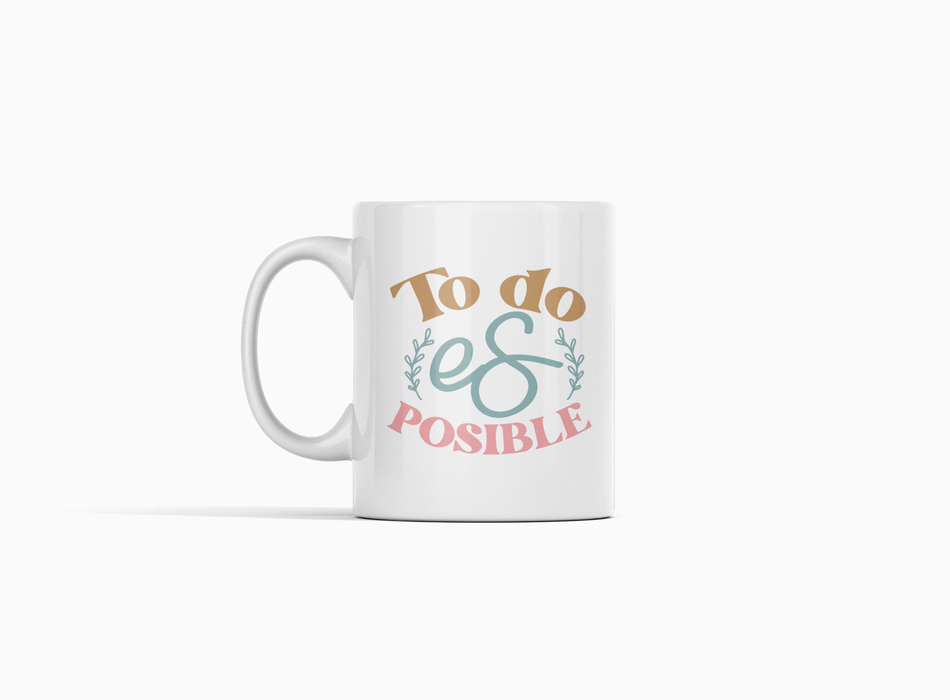 Mug Frase Motivadora 11 Oz Ref. 16 x 1 Unidad