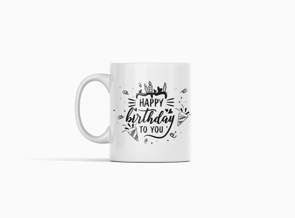 Mug Happy Birthday 11 Oz Ref. 16 x 1 Unidad
