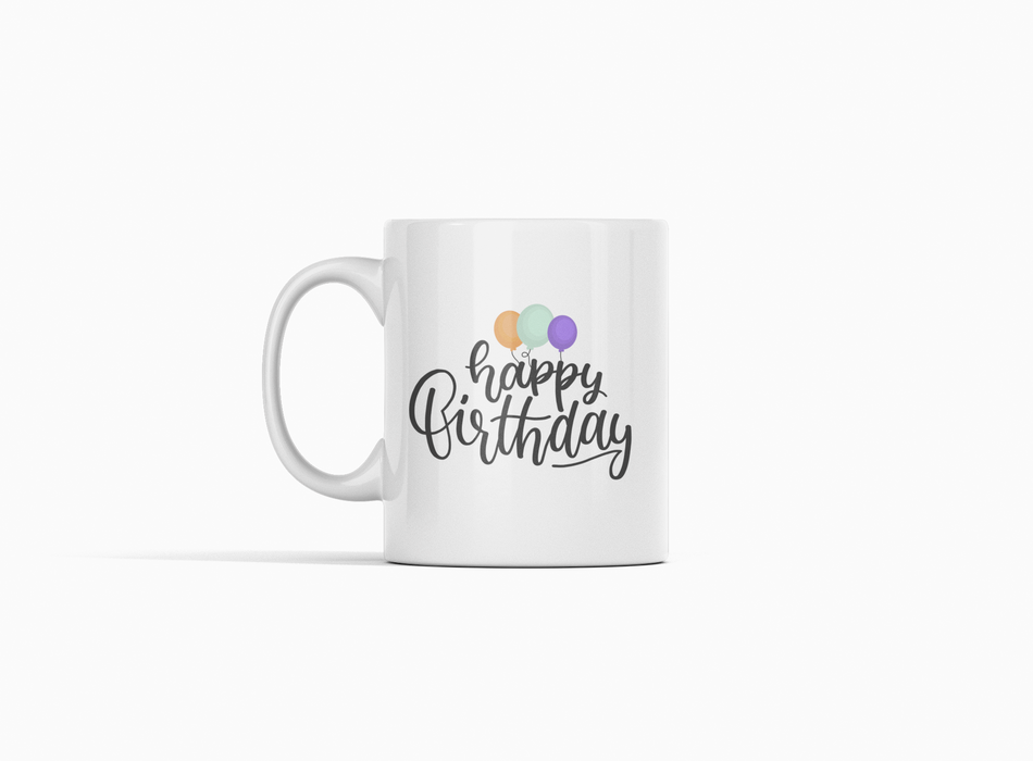 Mug Happy Birthday 11 Oz Ref. 25 x 1 Unidad