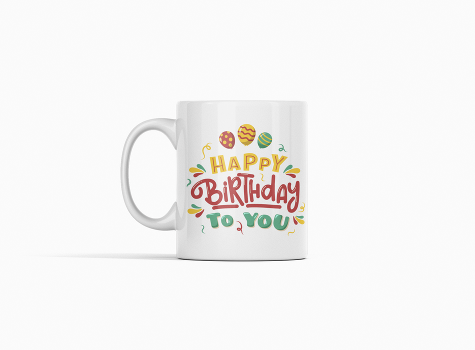 Mug Happy Birthday 11 Oz Ref. 31 x 1 Unidad