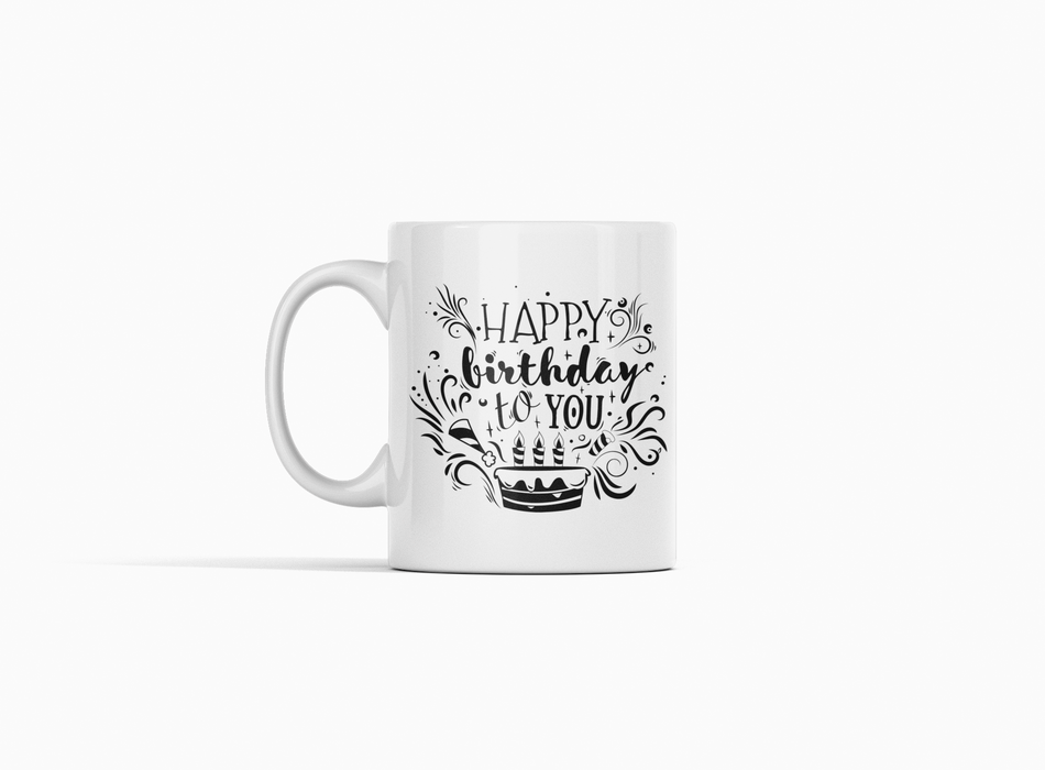 Mug Happy Birthday 11 Oz Ref. 34 x 1 Unidad