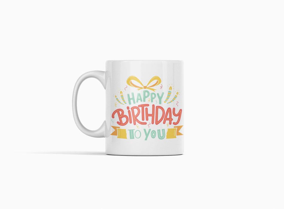 Mug Happy Birthday 11 Oz Ref. 42 x 1 Unidad