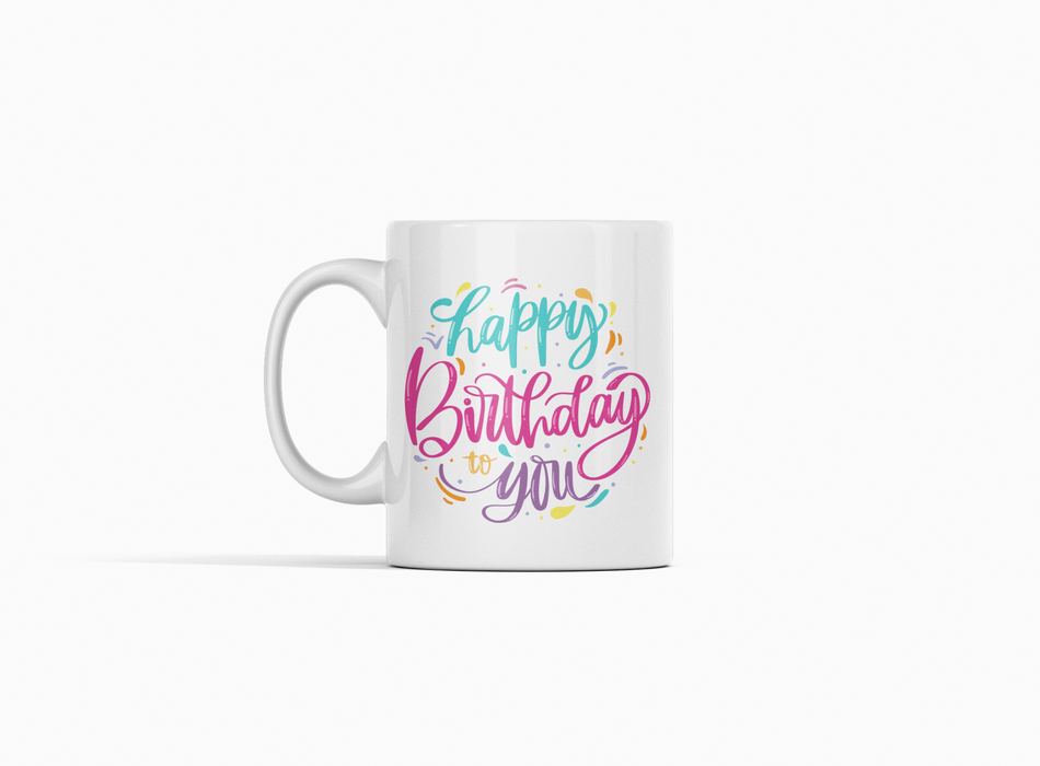 Mug Happy Birthday 11 Oz Ref. 43 x 1 Unidad