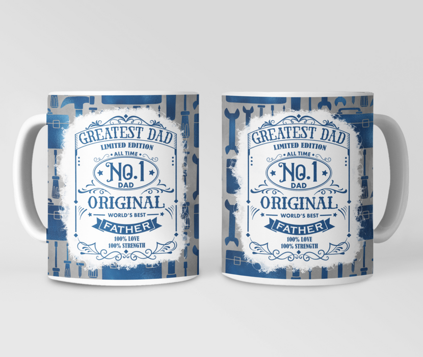 Mug Feliz Dia Padres 11 Oz Ref. 23 x 1 Unidad