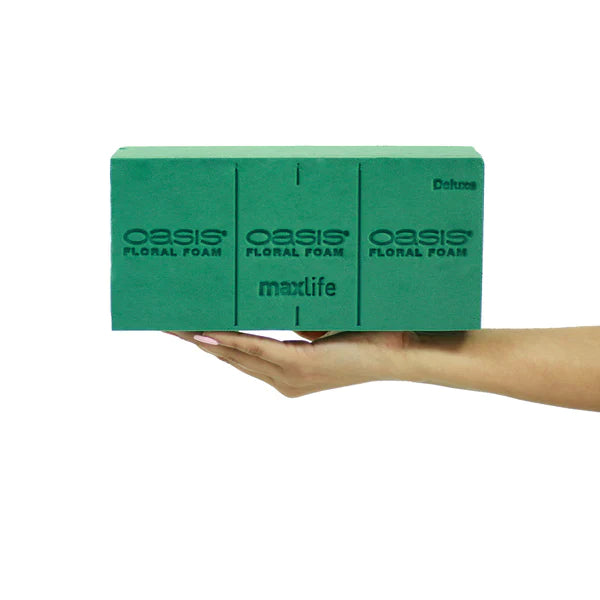 Espuma Floral Oasis® Deluxe Maxlife X 1 Unidad
