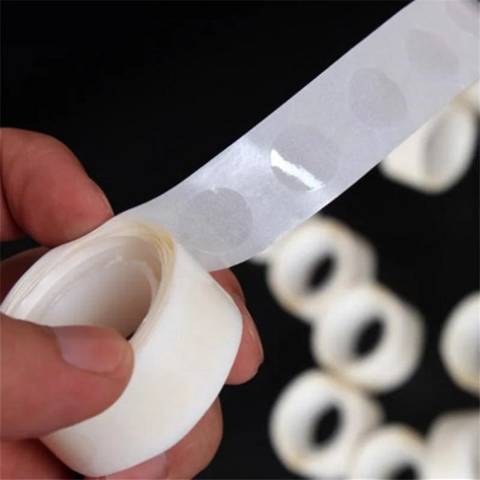 Tira de Adhesivo para globos Rollo x 100 Linea economica Paquete x 25